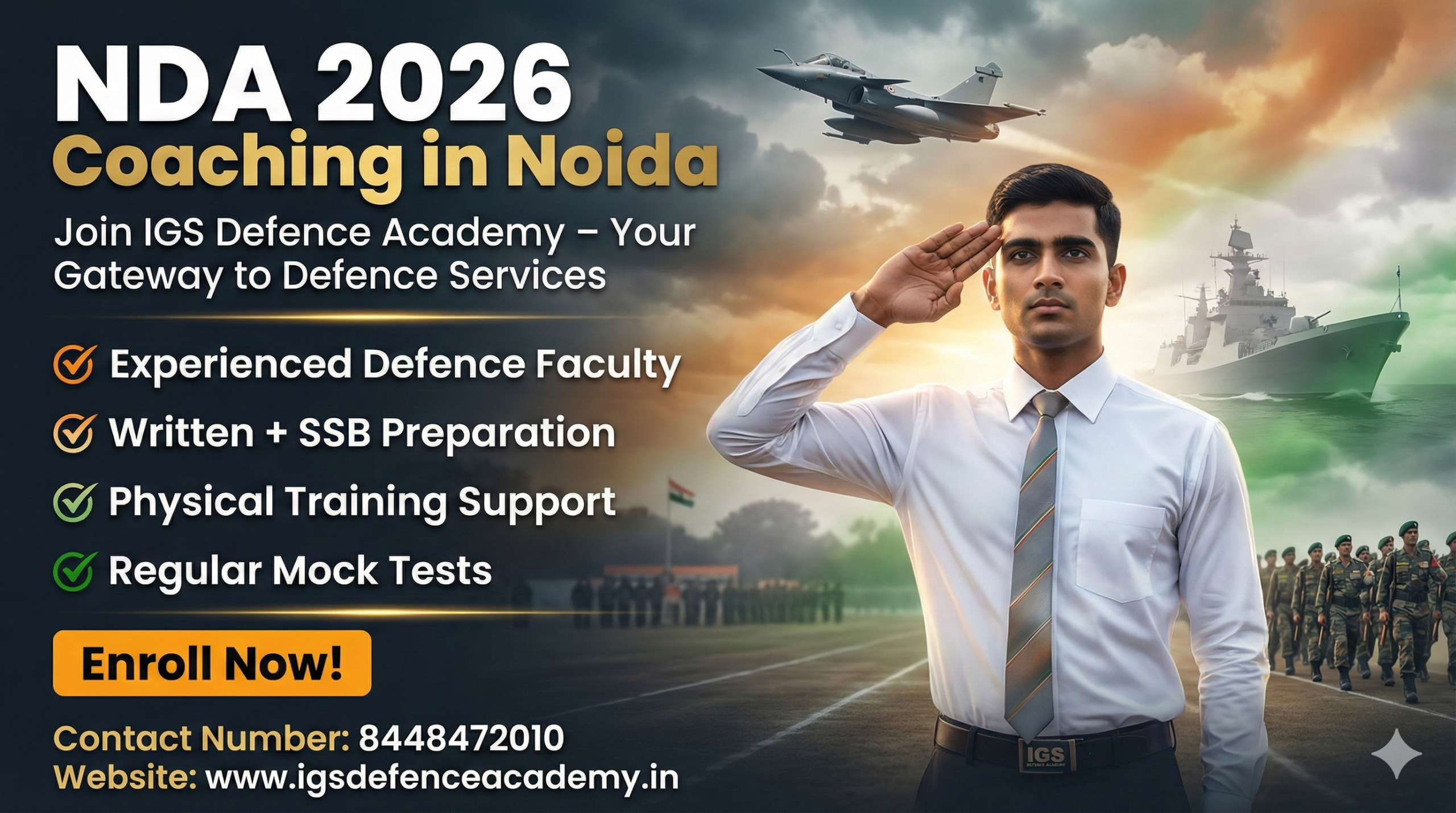 nda coaching in noida